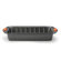 Rachael Ray Bakeware Roaster with V-Rack and Orange Handles