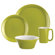 Rachael Ray Round and Square 16 Piece Dinnerware Set