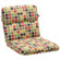 Pillow Perfect Outdoor Rounded Chair Cushion