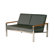 Barlow Tyrie Teak Equinox Loveseat with Cushions