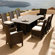 Barlow Tyrie Teak Savannah Woven Rectangular Dining Table