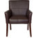Flash Furniture Leather Executive Guest Side Chair  with Mahogany Legs