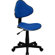 Flash Furniture Student Mid-Back Task Chair with Metal Accent Bands