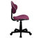 Flash Furniture Student Mid-Back Task Chair with Metal Accent Bands