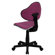 Flash Furniture Student Mid-Back Task Chair with Metal Accent Bands