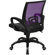Flash Furniture Mid-Back Leather Task Chair
