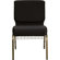 Flash Furniture Hercules Series 21'' Extra Wide Stacking Church Chair with 4'' Thick Seat