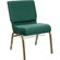 Flash Furniture Hercules Series 21'' Extra Wide Church Chair with 4'' Thick Seat and Communion Cup Book Rack
