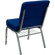 Flash Furniture Hercules Series 21'' Extra Wide Church Chair with 4'' Thick Seat and Communion Cup Book Rack