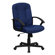 Flash Furniture Mid-Back Fabric Task Chair with Nylon Arms