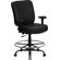 Flash Furniture Height Adjustable Hercules Series Big and Tall Drafting Stool with Arms and Extra Wide Seat