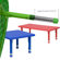 Flash Furniture Height Adjustable Rectangular Plastic Activity Table
