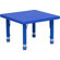 Flash Furniture Square Height Adjustable Plastic Activity Table