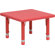 Flash Furniture Square Height Adjustable Plastic Activity Table