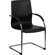 Flash Furniture Guest Side Chair with Chrome Sled Base