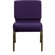 Flash Furniture Hercules Series 21'' Extra Wide Church Chair with 4'' Thick Seat and Communion Cup Book Rack