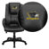 Flash Furniture NCAA Embroidered High-Back Leather Executive Chair