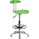 Flash Furniture Height Adjustable Drafting Stool with Chrome Base