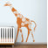 LittleLion Studio Fauna Floral Giraffe Wall Decal