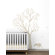 LittleLion Studio Monochromatic Fawn Tree Wall Decal