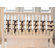 Oliver B Minky Ventilated Slat Bumper with White Ties in White