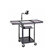 Da-Lite Pixmate Height Adjustable 22" x 20" Shelf Cart with Projector Well