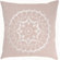 Rizzy Home T-3455A 18" Decorative Pillow in Flax