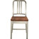 Emeco Natural Wood Seat Navy Dining Chair