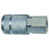 Schrader Bridgeport 3/8 Coupler, 1/4 Nptf