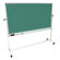 Luxor Mobile Magnetic Whiteboard 72" x 40" Silver Frame