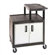 Luxor Stand-Up Table for Large Overhead Projectors with Locking Cabinet