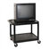 Luxor 27" High,  Low Priced Open Shelf Table with Electric
