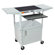Luxor Compact Steel Computer Workstation