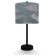 Illumalite Designs Grey Leaves Table Lamp