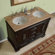 Silkroad Exclusive Sally 48" Double Sink Bathroom Vanity Cabinet