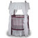 Angel Line Fixed Side Round Crib and Mattress Set