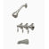Premier Faucet Wellington 3-Handle Volume Control Tub and Shower Faucet