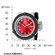 Invicta Men's Subaqua GMT Red Dial Black Polyurethane and Stainless Steel Watch