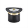 Kraftware Sophisticates Top Hats Ice Bucket with Brass Band in Black