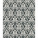 Brewster Home Fashions Echo Design Echo Damask Wallpaper in Cream / Black