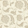 Brewster Home Fashions Serene Affabre Jacobean Wallpaper in Tonal Neutral Pallet
