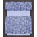 Ellis Curtain Victoria Park Toile Tailored Tier Curtains in Blue