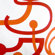 notNeutral Orange Letters Pillow