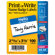 Avery 100 Count Name Badge Label