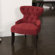 Ave Six Curves Hour Velvet Slipper Chair