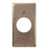HubbellRaco Single Gang Handy Box Receptacle Wallplate Cover