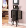 Wildon Home &reg; Morrel Six Drawer Jewelry Armoire in Distressed Black