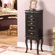 Wildon Home &reg; Morrel Six Drawer Jewelry Armoire in Distressed Black