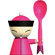 Alessi Mr. Chin Egg Cup with Salt Castor and Spoon by Stefano Giovannoni