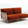 Kartell Pop Loveseat with Transparent Leg